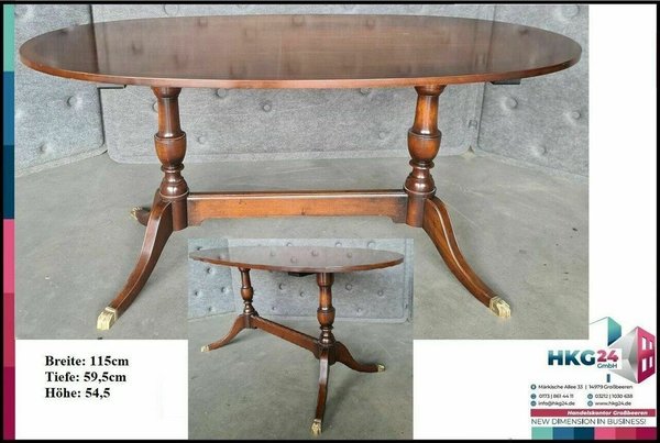Barock Möbel Tisch Esstisch oval 115cm in sehr schönem Zustand