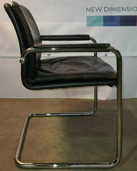 Walter Knoll Design Konferenzstühle Wartezimmer Echtleder Stühle