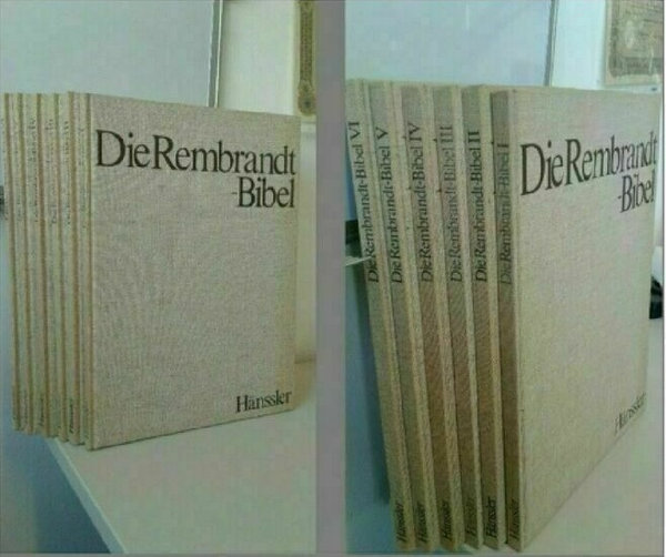 Rembrandt-Bibel, 6 Bände komplett in Wort und Bild TOP!!!