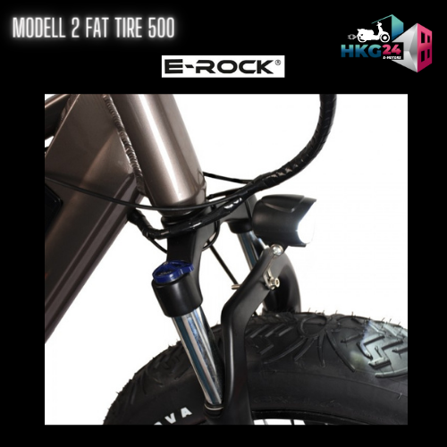 E-Rock E-Bike "Fat Tire" 500 Watt Motor 48V