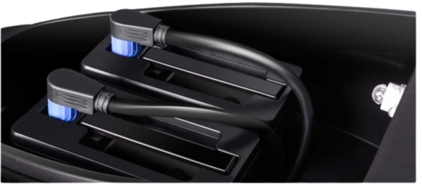 E-Roller HAWK 2.0 schwarz/rot Lithium-Akku 20Ah 3000 Watt Farben: rot-grey/grey/mattschw/lightgray