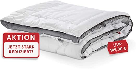 beyosa® Bettdecke 135 x 200 - Mit Kühl und Wärmeeffekt - Gegen kalte Füße / Schweiß Ganzjahresdecke